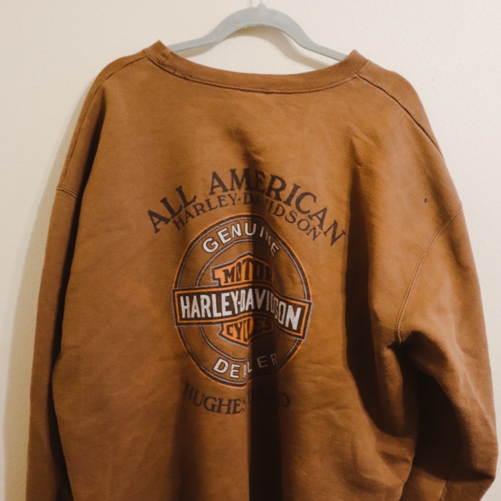 harley davidson vintage sweatshirt